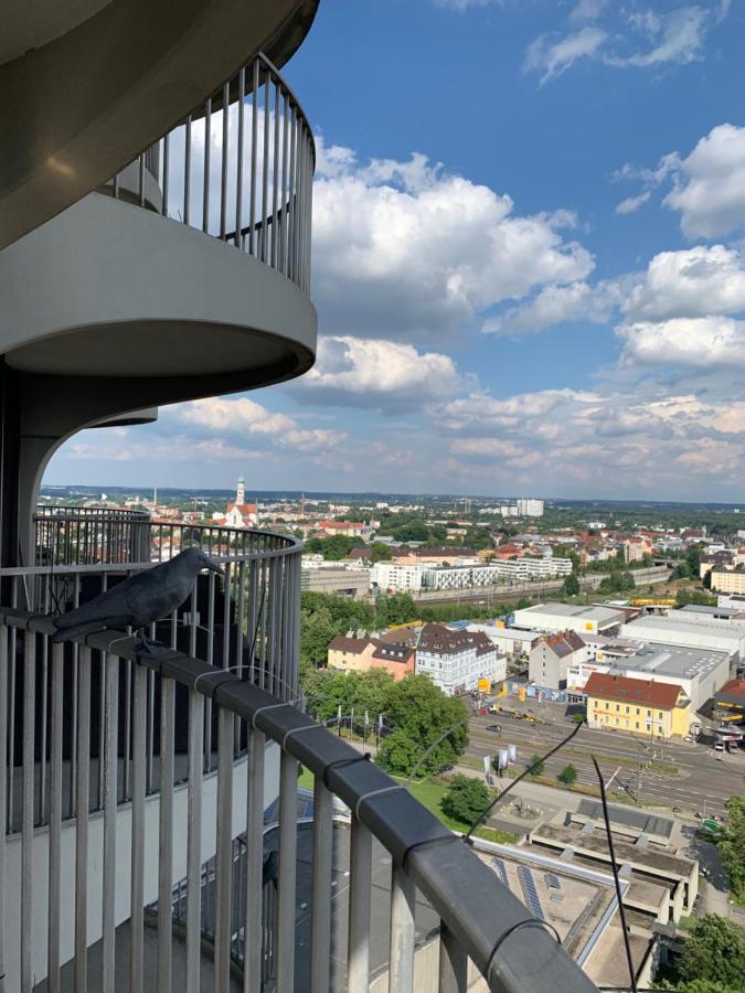 Appartment Im Hotelturm 아우크스부르크 외부 사진